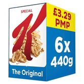 Kellogg's Special K Original Breakfast Cereal 6 x 440g (Case of 6)  Adomoo